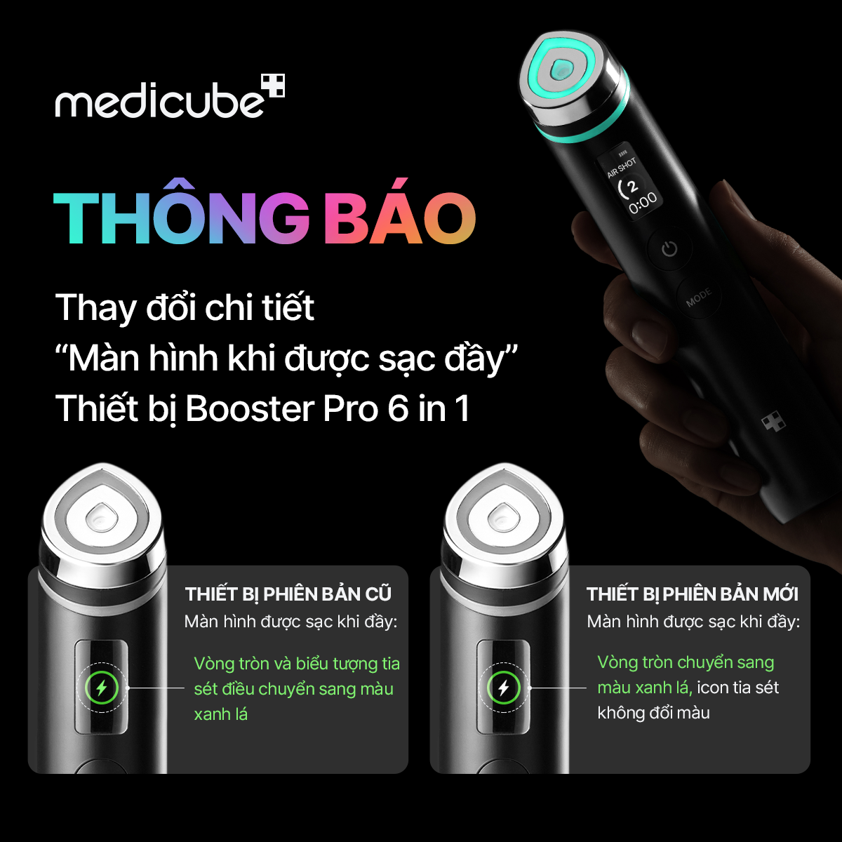 Thiết bị AGE-R Booster Pro – medicube