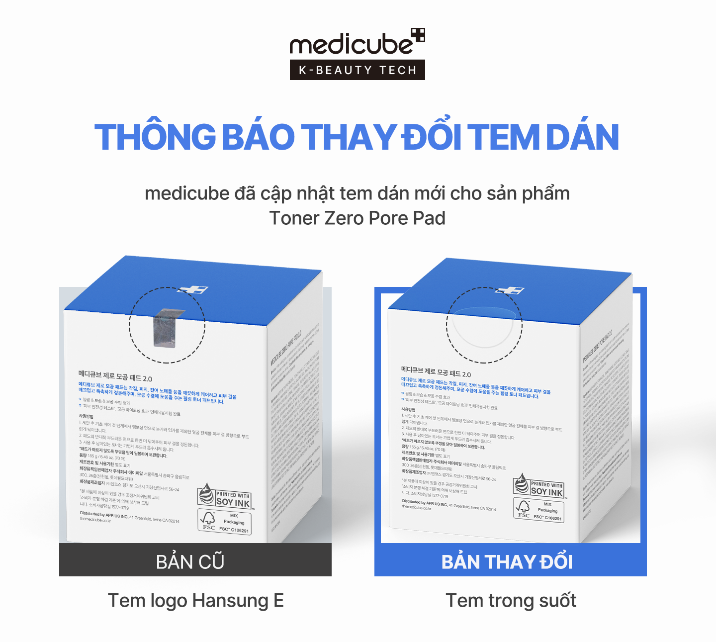  Toner Zero Pore Pad 2.0 - 155gr/ 70 miếng 
