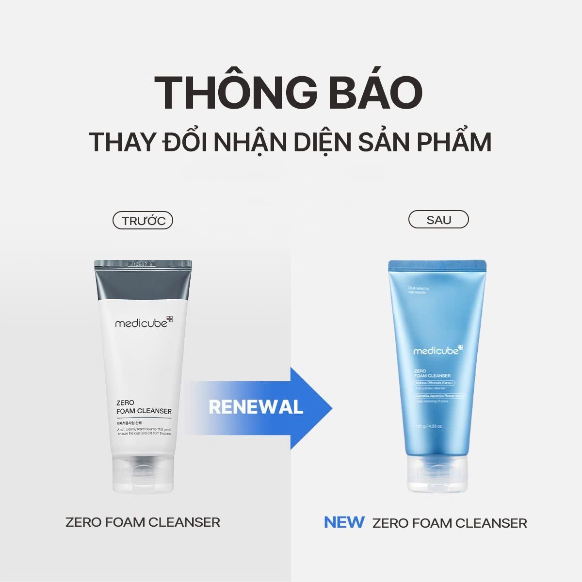  Sữa rửa mặt Zero Foam Cleanser 120g 