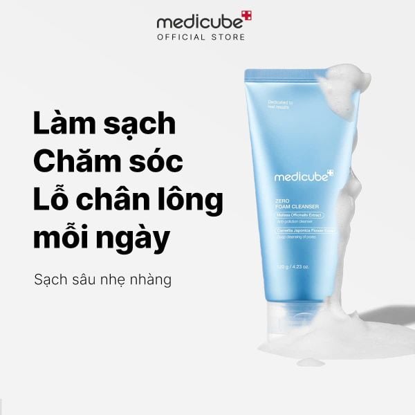  Sữa rửa mặt Zero Foam Cleanser 120g 