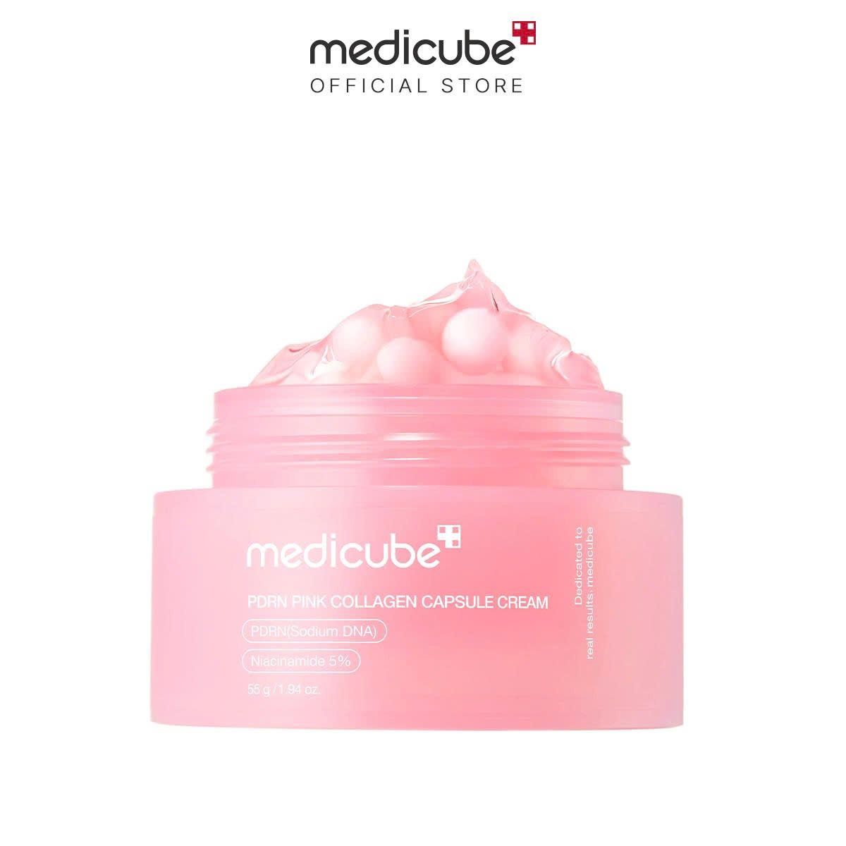  [ ĐẶT TRƯỚC - 20/7 TRẢ HÀNG ] Kem viên nang PDRN Pink Collagen Capsule Cream 55g 