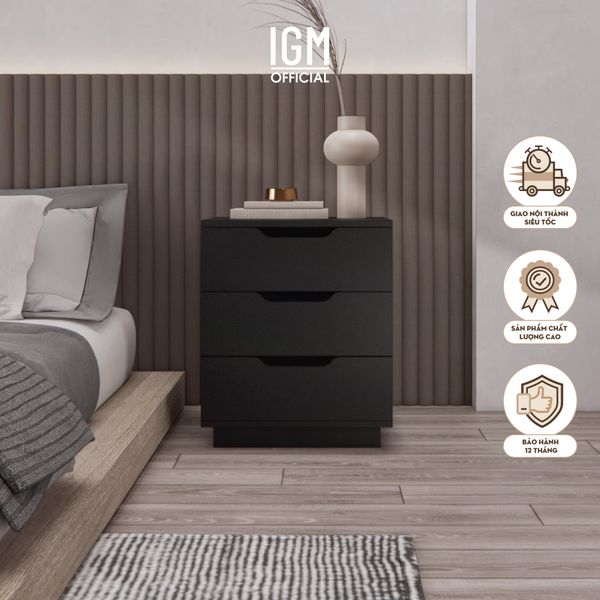 Kệ Tủ Đầu giường Cao 60cm Rộng 50cm Sâu 40cm Chất liệu Gỗ MDF phủ Melamine