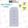 Hộc Tủ IKEA 5 Ngăn Có Ray Kéo