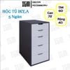 Hộc Tủ IKEA 5 Ngăn Có Ray Kéo