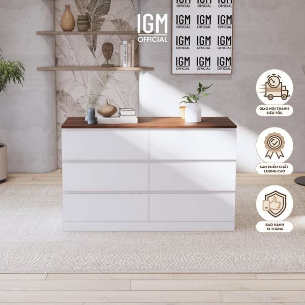 Kệ Tủ Tay Kéo Âm Chất liệu MDF phủ Melamine - Kích thước tùy chọn.
