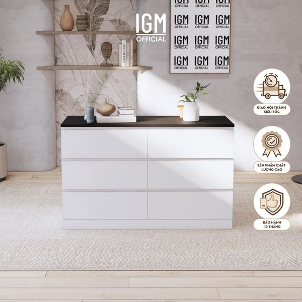Kệ Tủ Tay Kéo Âm Chất liệu MDF phủ Melamine - Kích thước tùy chọn.