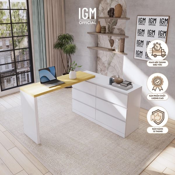 Bàn Trang Điểm, Bàn Làm Việc IGM Kèm Ngăn Tủ Đựng Đồ.