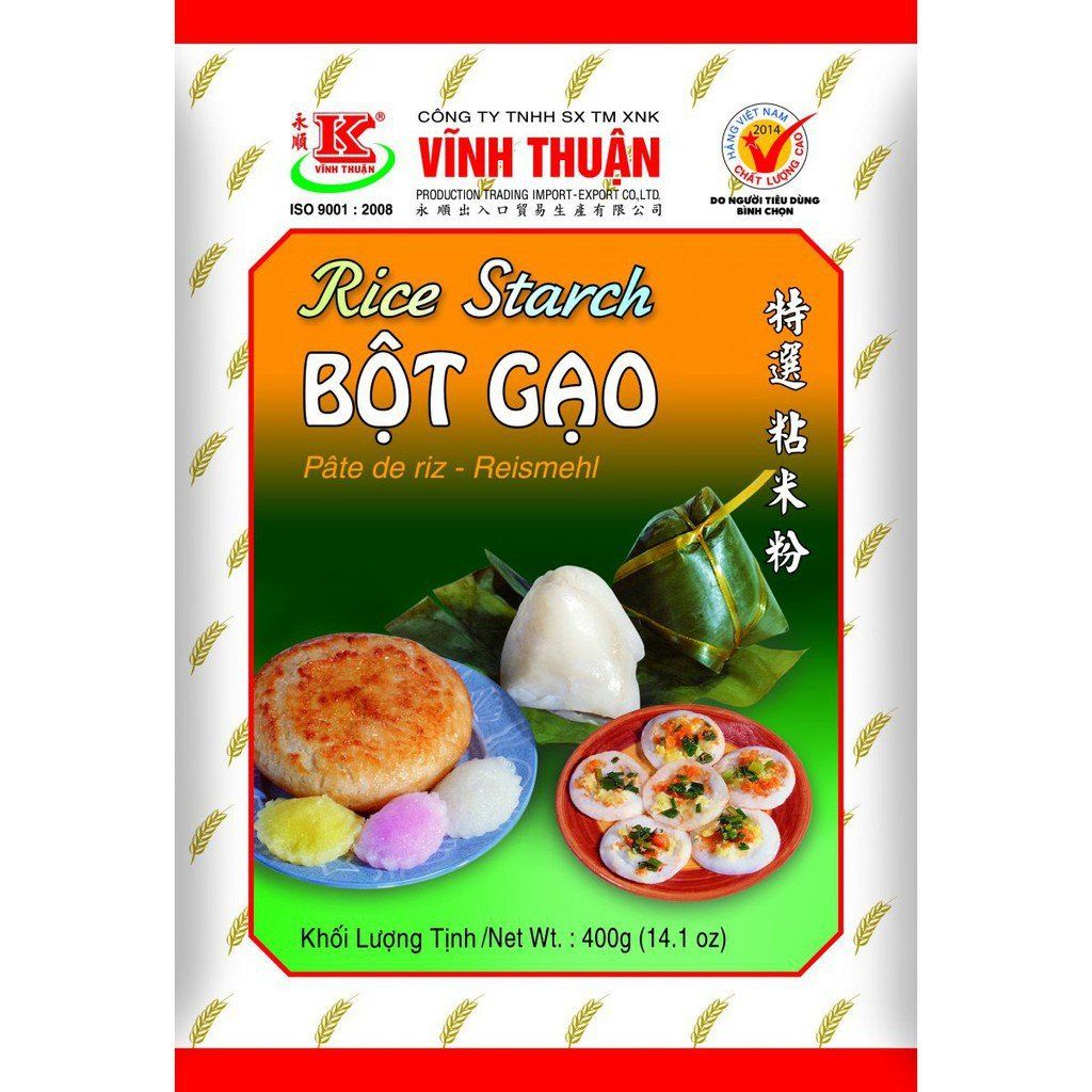  Bột Gạo Tẻ 400g Vĩnh Thuận 
