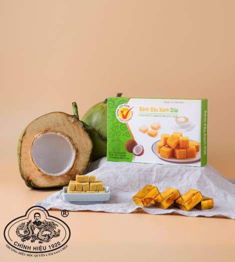  Bánh Đậu Xanh Dừa 