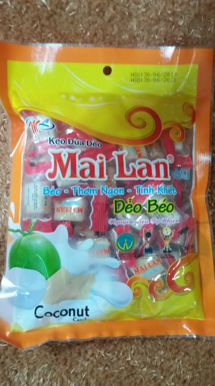  Kẹo Dừa Dẻo Mai Lan Sữa Béo 