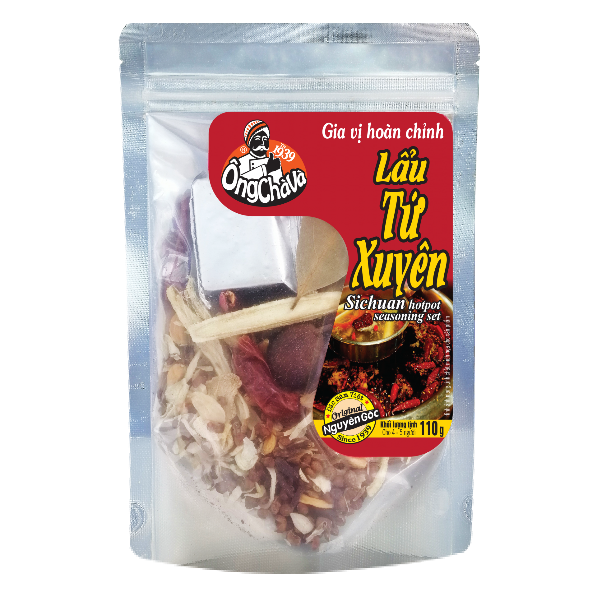  Gói Lẩu Tứ Xuyên 110g Chà Và 