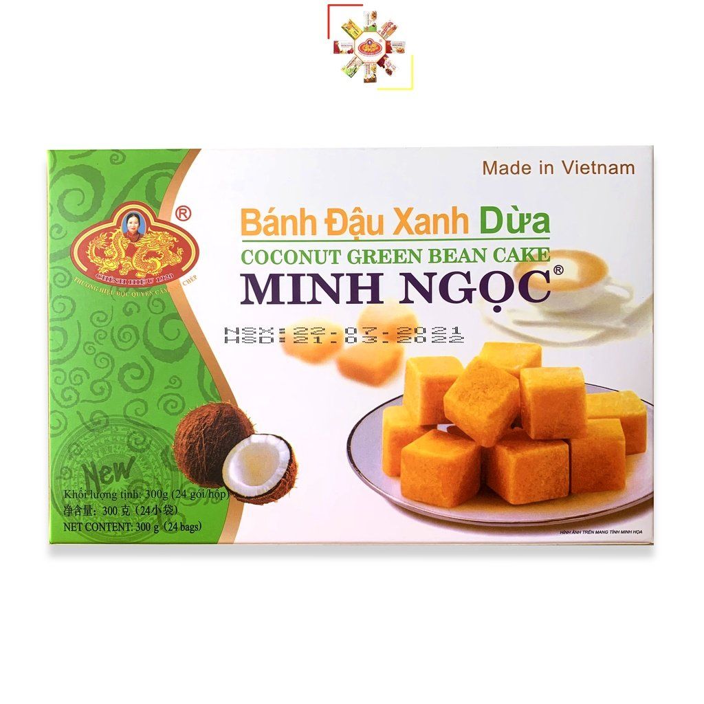  Bánh Đậu Xanh Dừa 