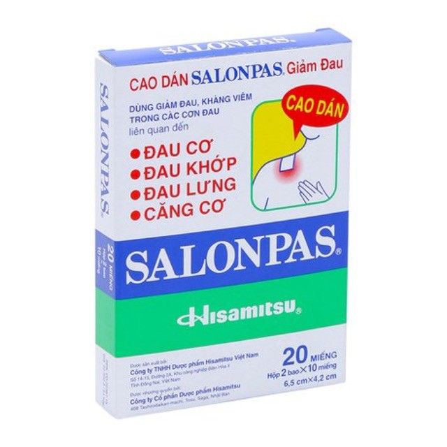  Cao Dán Salonpas 