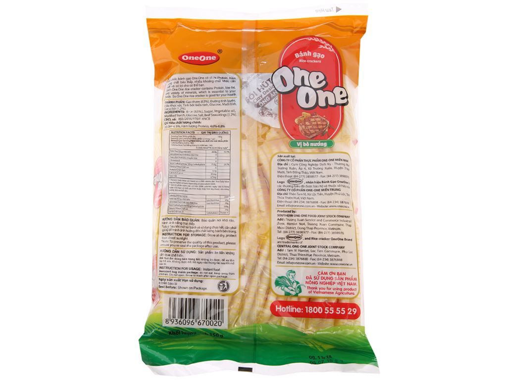  Bánh Gạo Mặn One One 