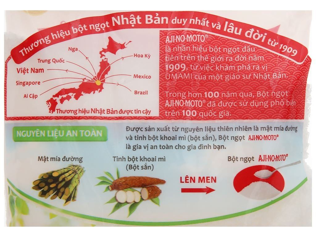  Mì Chính Ajinomoto 454g 