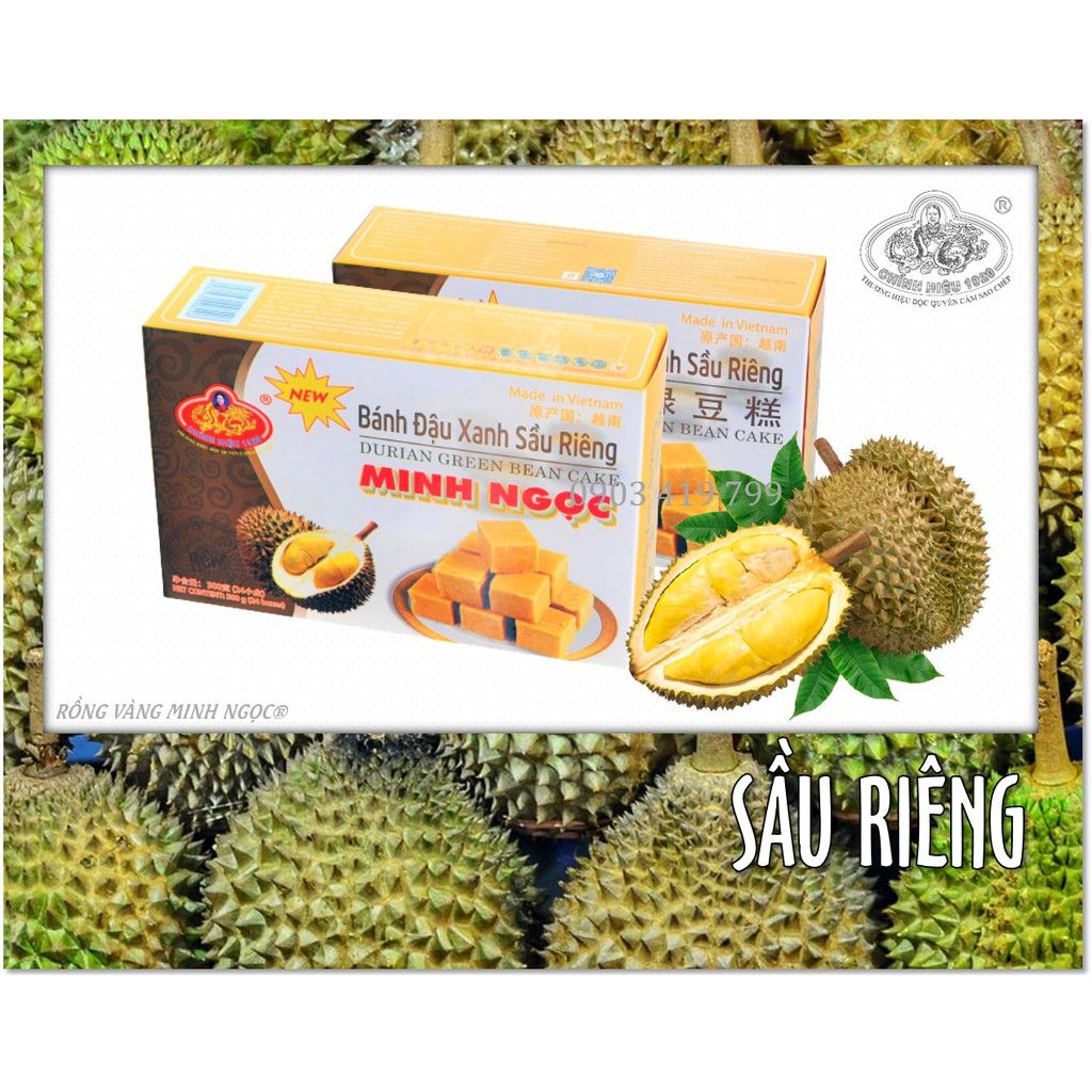  Bánh Đậu Xanh Sầu Riêng 