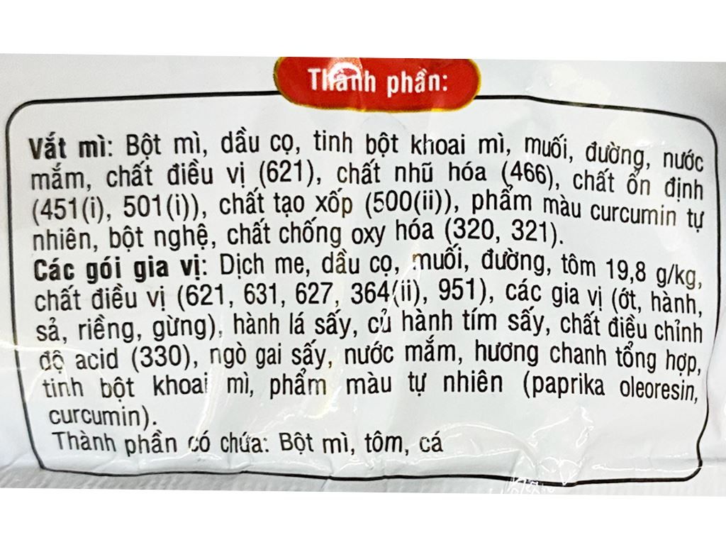  Mì LẨU THÁI 