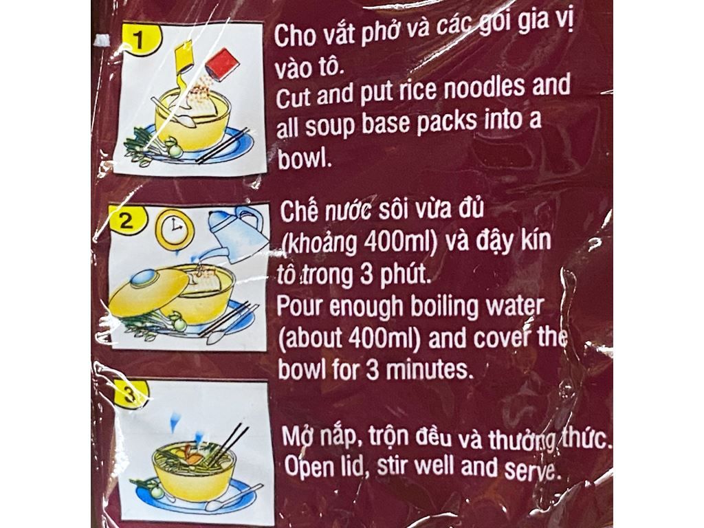  Phở Bò Bát Vifon 