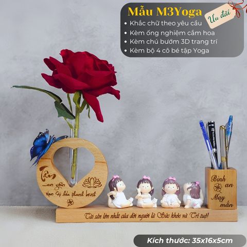  Kệ Bút mẫu M3Yoga 