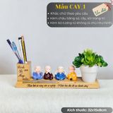  Kệ bút kèm chậu cây mẫu CAY1 