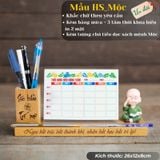 Kệ để bút kèm bảng thời khóa biểu dành cho học sinh 
