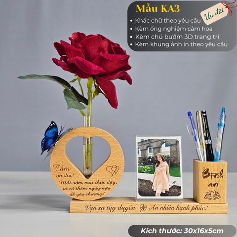  Kệ bút khung ảnh mẫu KA3 