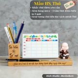  Kệ để bút kèm bảng thời khóa biểu dành cho học sinh 