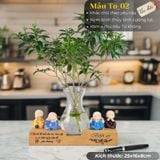  Bình hoa to decor cửa hàng, văn phòng, bàn làm việc 