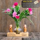  Bình hoa to decor cửa hàng, văn phòng, bàn làm việc 