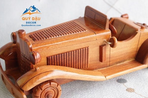 HCM Mô hình xe ô tô cổ điển mái che 3 màu MHXOTO01  Lazadavn