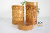  Hộp trà Mã đáo thành công gỗ Bách Xanh 