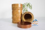  Hộp trà Thuận buồm xuôi gió gỗ Bách Xanh 