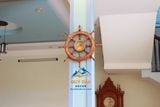  Đồng hồ treo tường bánh lái tàu 