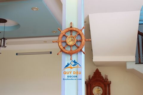  Đồng hồ treo tường bánh lái tàu 