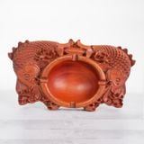  Gạt tàn Cá Chép gỗ Hương 