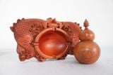  Gạt tàn Cá Chép gỗ Hương 