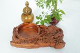  Gạt tàn Rồng gỗ Hương 