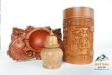  Lọ tăm Chuông gỗ Hương Đá 