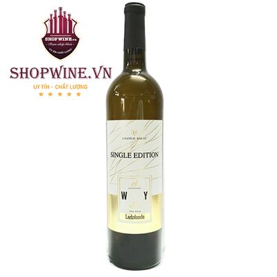  Rượu Vang Chateau Đà Lạt Single Edition Sauvignon Blanc 750 