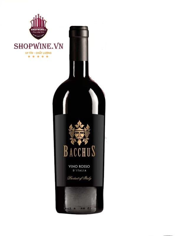  Rượu vang Bacchus Vino Rosso 