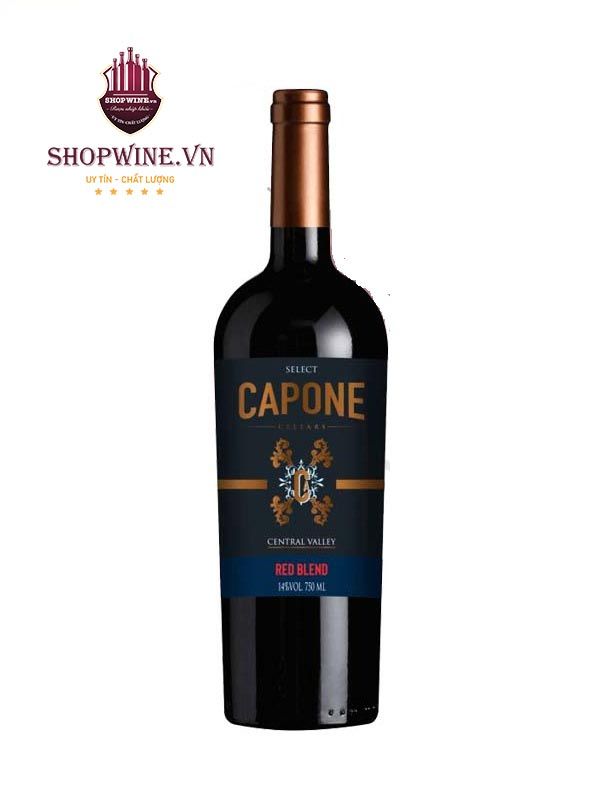  Rượu vang Capone Red Blend 