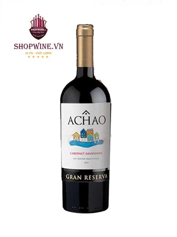  Rượu vang Achao Central Valley Gran Reserva 