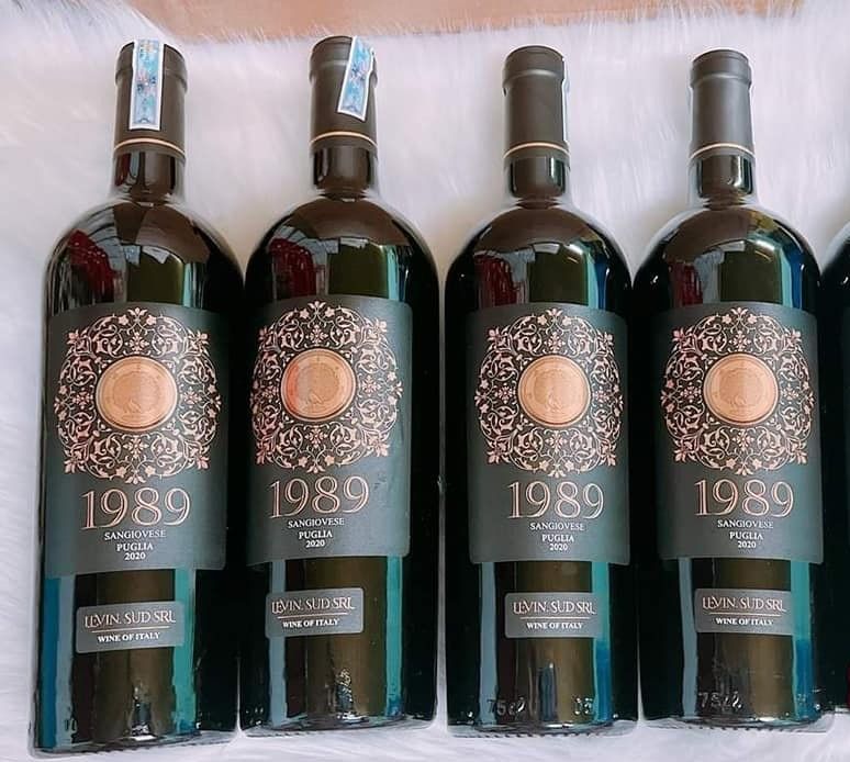  Rượu vang 1989 Sangiovese Puglia 2020 