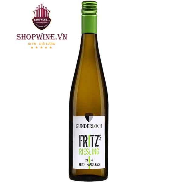  Rượu Vang Fritz Riesling Gunderloch 