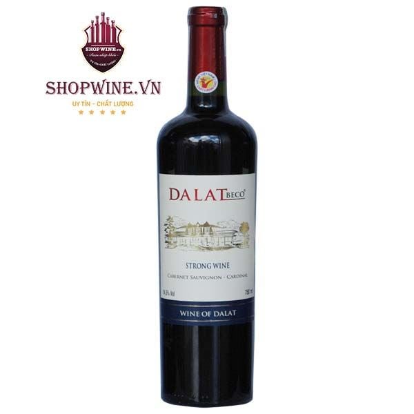  Rượu Vang Đà Lạt Strong Red Wine 750 