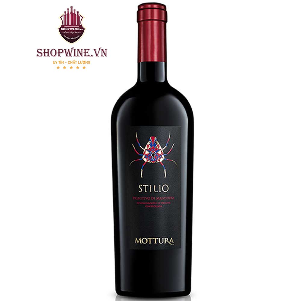  Rượu Vang Stilio Mottura Primitivo di Manduria 