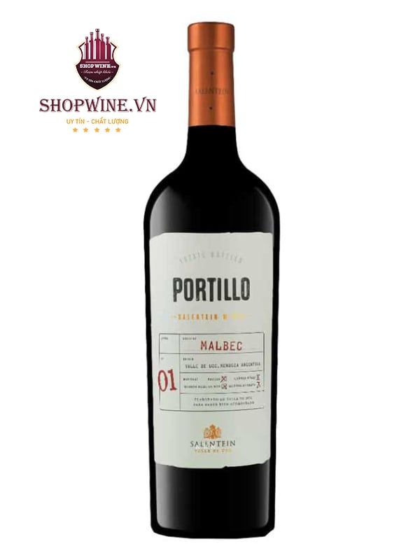  Rượu Vang Argentina Portillo Malbec 