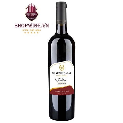  Rượu Vang Chateau Dalat Tradition Cabernet Sauvignon 750ml 