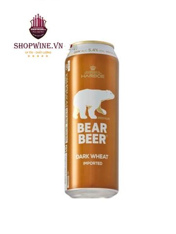  Bia Gấu Bear Beer Dark Wheat 5,4 độ 