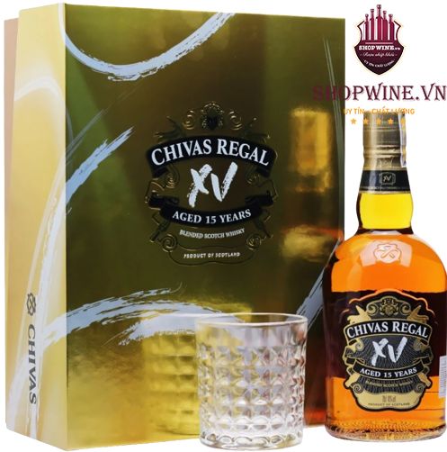  Rượu Chivas Regal XV Gift box 2020 